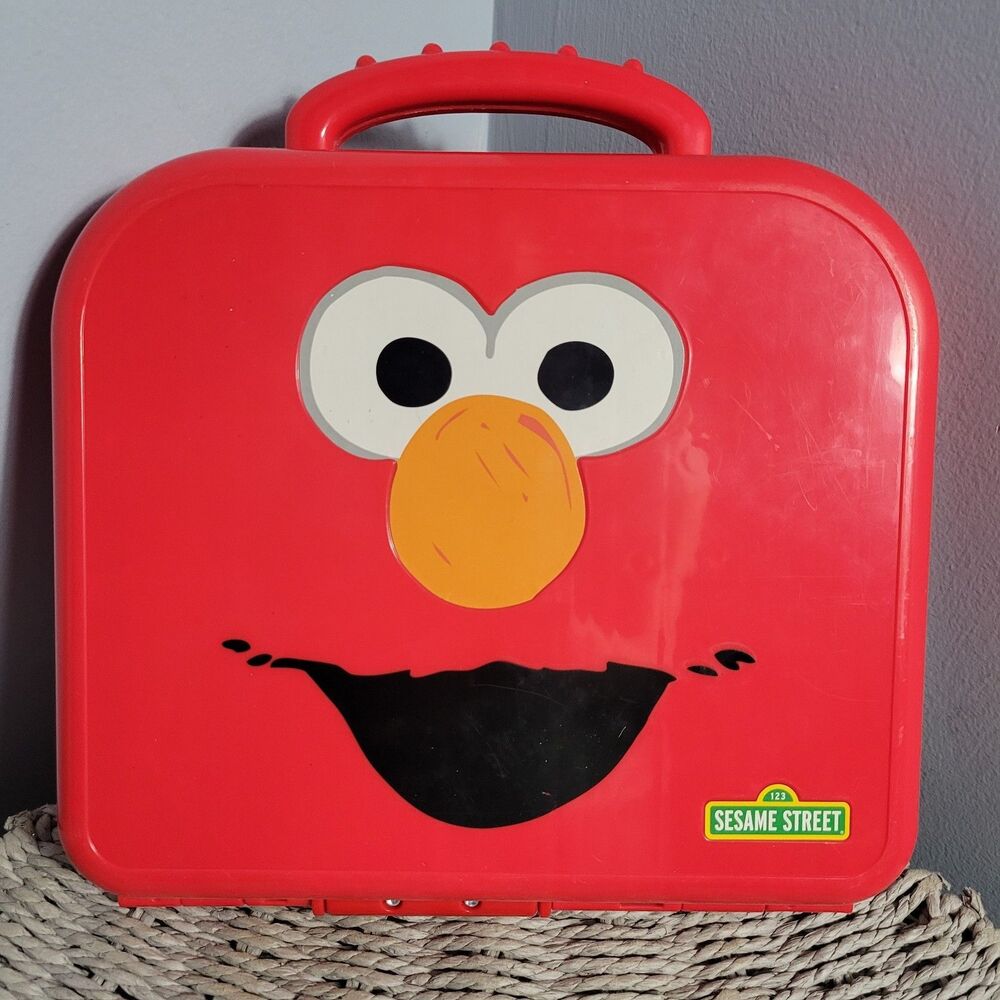 Sesame Street Learning Elmo Case On The Go Alphabet Letters Complete Set